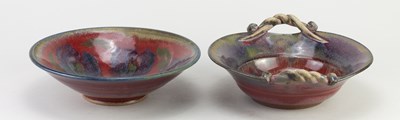 Lot 539 - MARGARET CURTIS (born 1955); a stoneware bowl...