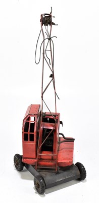 Lot 297 - TRI-ANG; a Jones KL44 crane, height 20cm.