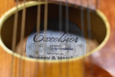 Lot 237 - EXCELSIOR; a flatback mandolin