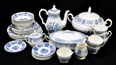 Lot 589 - MELODY; a Myott pattern part dinner service.