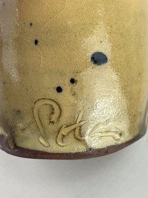 Lot 461 - JOHANNES PETERS; a square slipware slab dish...