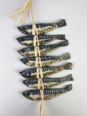 Lot 448 - JEREMY JAMES (born 1964); a stoneware wall...