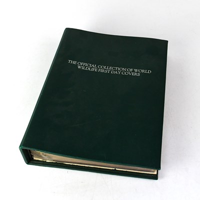 Lot 673 - A green folder 'The Official Collection of...