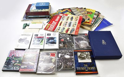 Lot 16 - A collection of automotive books and ephemera...