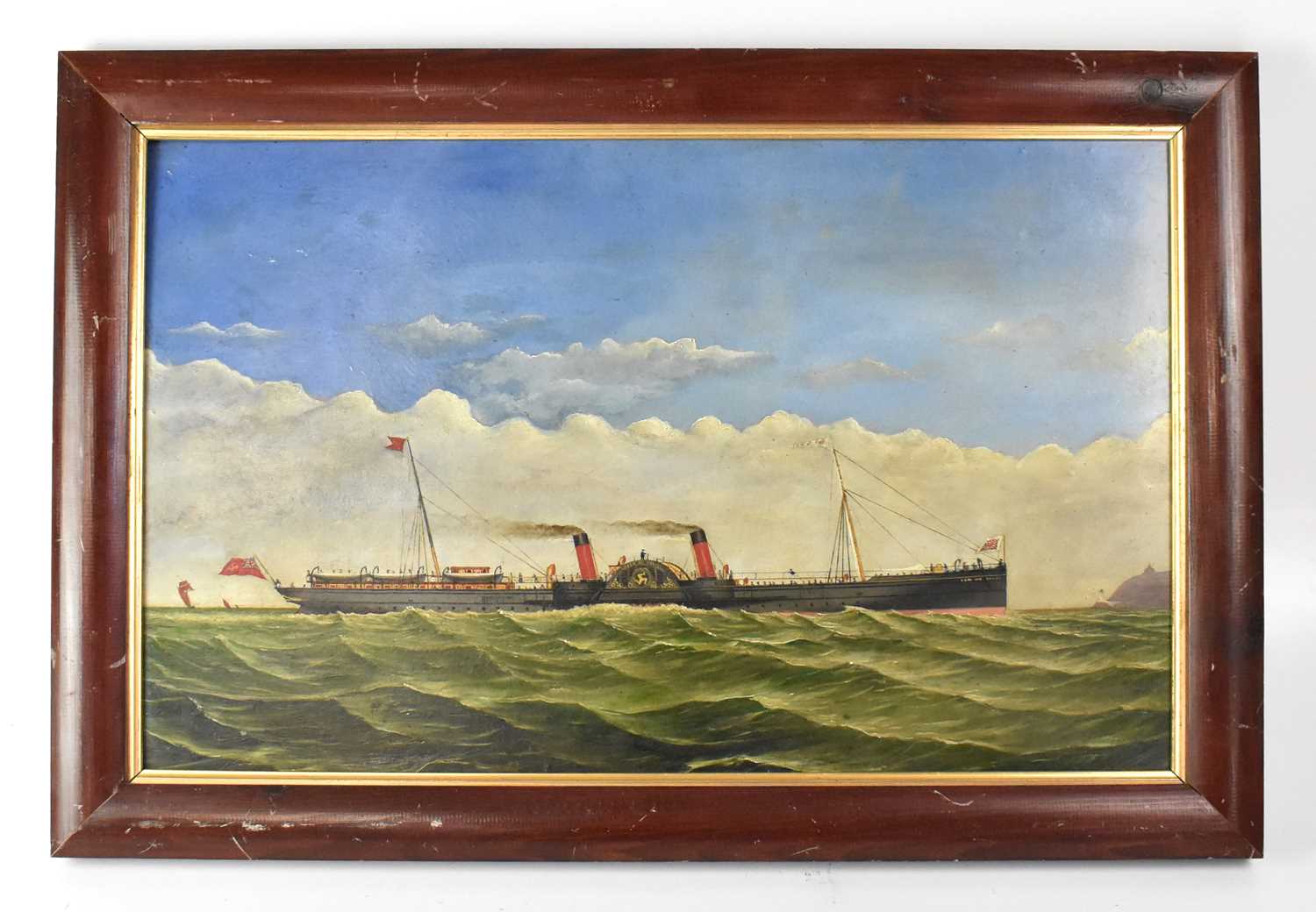 Lot 634 - IN THE STYLE OF JAMES WITHAM; oil on board,...