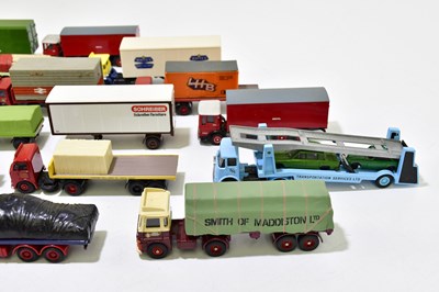 Lot 257 - A small collection of diecast model trucks to...