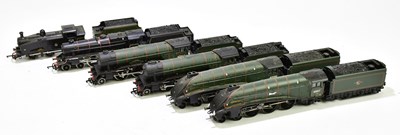 Lot 82 - BACHMANN; four OO gauge locomotives and tender...