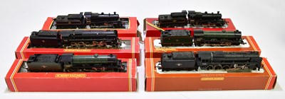 Lot 83 - HORNBY; four boxed OO gauge locomotives and...