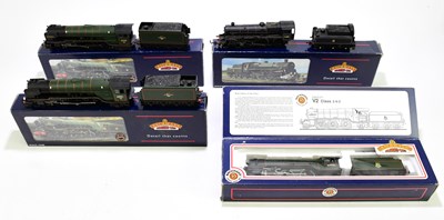 Lot 89 - BACHMANN; four boxed OO gauge locomotives and...