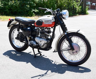 Lot 1 - TRIUMPH; a 1957 model Trophy, engine size...