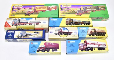 Lot 149 - CORGI CLASSICS; a collection of boxed model...