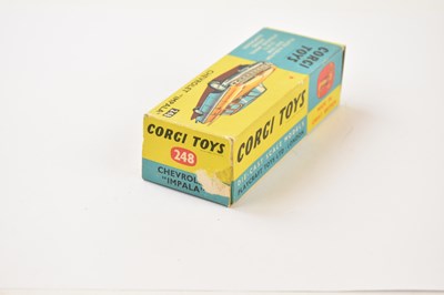 Lot 151 - CORGI; a boxed number 248 Chevrolet Impala,...