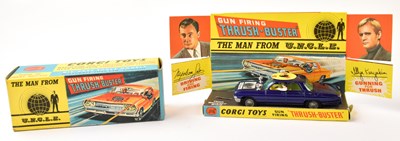 Lot 40 - CORGI; a boxed model 497 The Man from UNCLE...