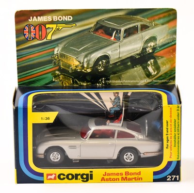 Lot 67 - CORGI; model 271 James Bond Aston Martin.