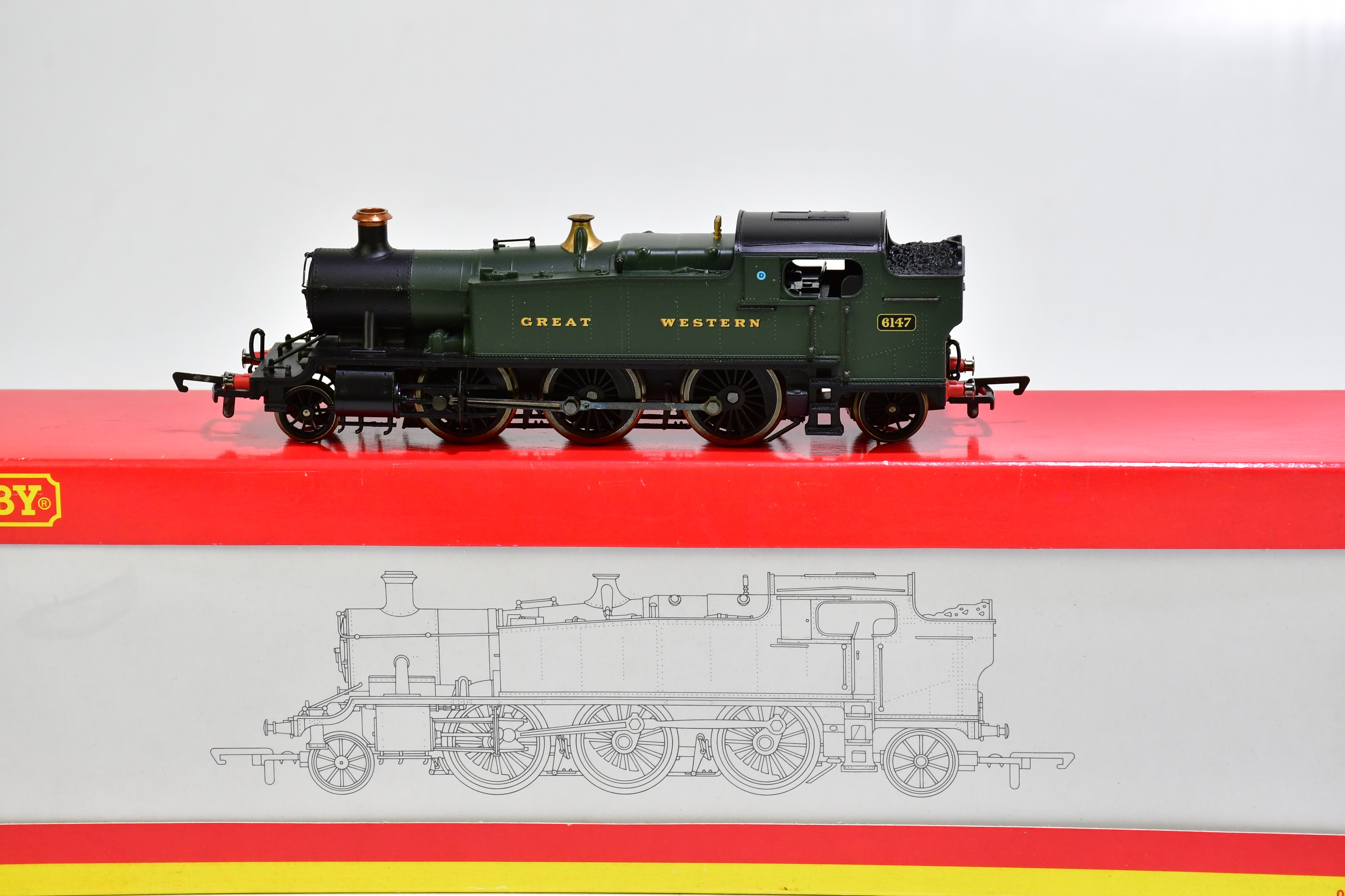 Lot 237 - HORNBY; two boxed locomotives comprising GWR