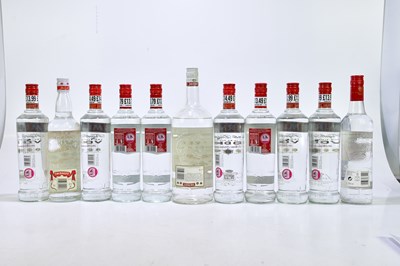 Lot 429 - VODKA; twelve bottles of Smirnoff vodka to...