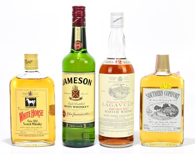 Lot 485 - WHISKY; three bottles to include a single...