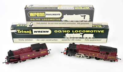 Lot 162 - WRENN; a boxed OO-HO gauge locomotive, WW2214...