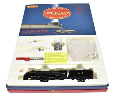 Lot 28 - HORNBY; a boxed live steam OO gauge locomotive...