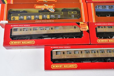 Lot 170 - HORNBY; sixteen boxed OO gauge coaches to...