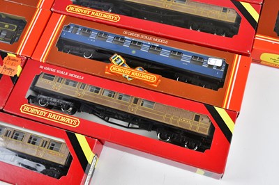 Lot 170 - HORNBY; sixteen boxed OO gauge coaches to...