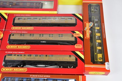 Lot 170 - HORNBY; sixteen boxed OO gauge coaches to...