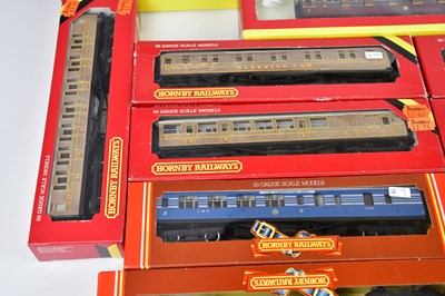 Lot 170 - HORNBY; sixteen boxed OO gauge coaches to...