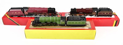 Lot 178 - HORNBY; three boxed OO gauge locomotives and...