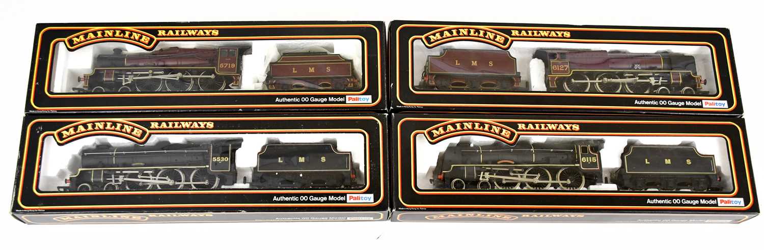 Lot 107 - MAINLINE; four boxed OO gauge locomotives and...