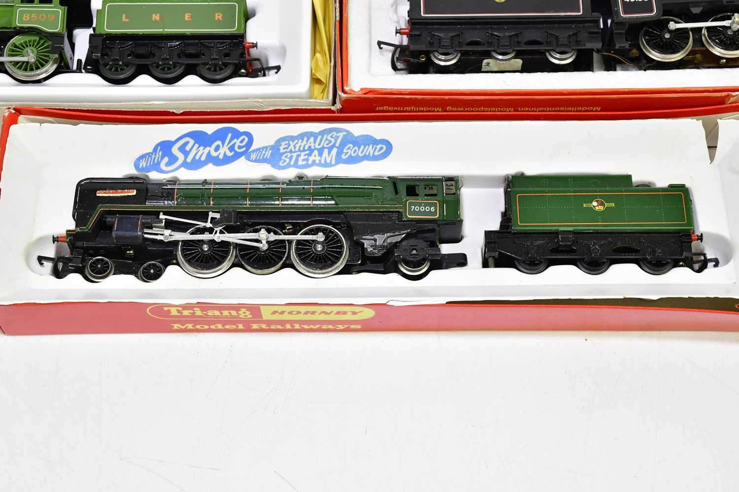 Lot 103 - HORNBY; five locomotives and tenders, to