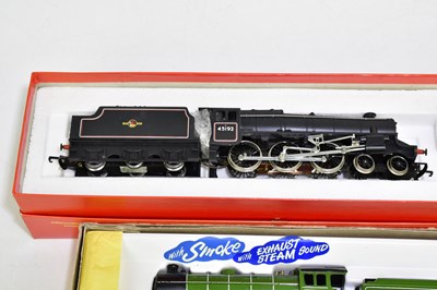 Lot 103 - HORNBY; five locomotives and tenders, to...