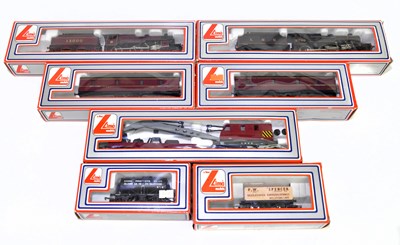 Lot 176 - LIMA; two boxed locomotives and tenders...