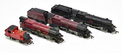 Lot 185 - TRI-ANG; a group of four OO gauge locomotives,...