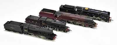 Lot 186 - HORNBY; a group of four OO gauge locomotives...