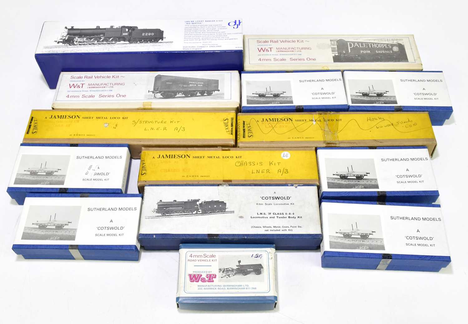 Lot 190 - A collection of model railway kit, various...