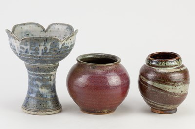 Lot 56 - ADRIAN LEWIS-EVANS (1927-2021); a stoneware...