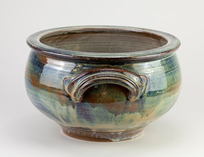 Lot 458 - JOE FINCH (born 1947); a large stoneware...