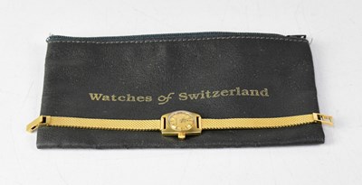 Lot 1318 - TISSOT; a ladies' 18ct yellow gold Seastar...