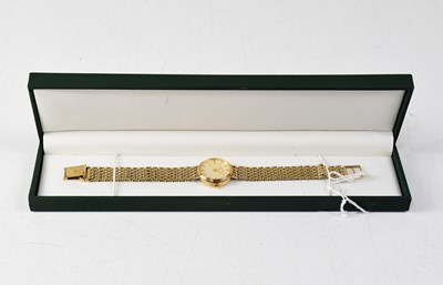 Lot 1312 - ROTARY; a ladies' 9ct yellow gold wristwatch...