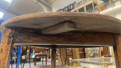 Lot 51 - An 18th century ash, sycamore and elm cricket...