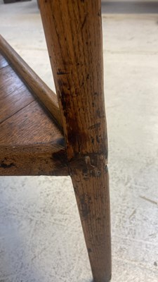 Lot 51 - An 18th century ash, sycamore and elm cricket...