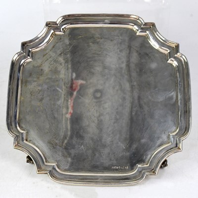 Lot 786 - EDWARD VINER; an Edward VIII hallmarked silver...