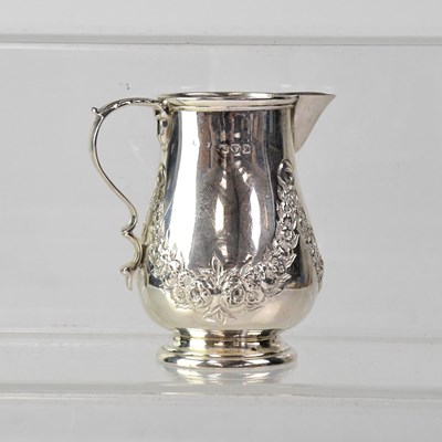 Lot 731 - A small late Victorian hallmarked silver...