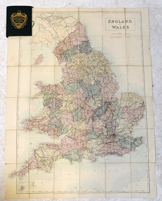 Lot 630 - A Black's Folding Road & Railway Travelling...