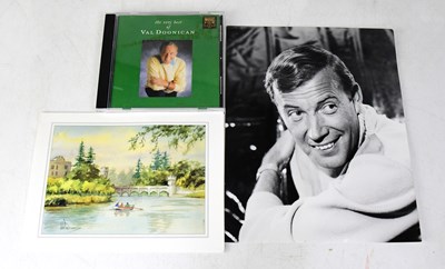Lot 546 - VAL DOONICAN; a personally handwritten and...