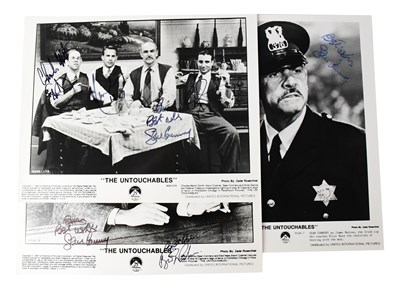 Lot 700 - THE UNTOUCHABLES; five black and white...