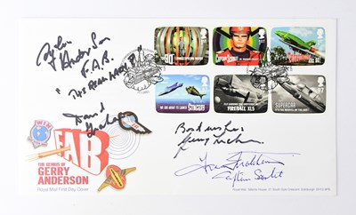 Lot 679 - CAPTAIN SCARLET; a first day cover bearing the...