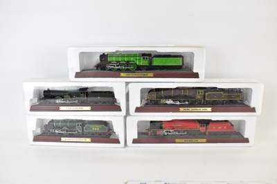 Lot 210 - ATLAS EDITIONS; five boxed locomotive...