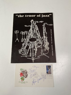 Lot 2025 - JAZZ; 'The Tenor of Jazz'; a booklet bearing...