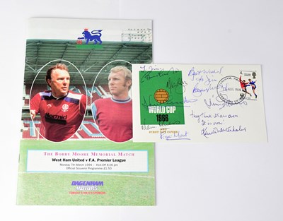 Lot 516 - ENGLAND WORLD CUP WINNERS 1966; a first day...